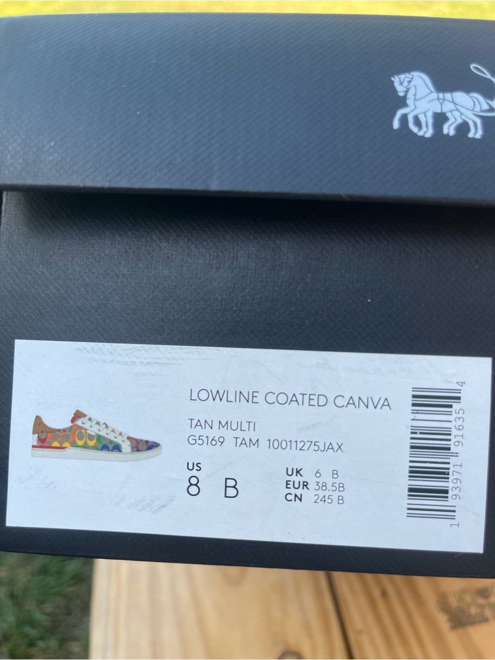 Coach Multicolor Signature C Low-Top Sneakers - White Trim - Picture 4 of 5